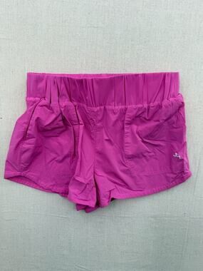 Joy Lab Women's Pink Athletic Shorts with Elastic Waist